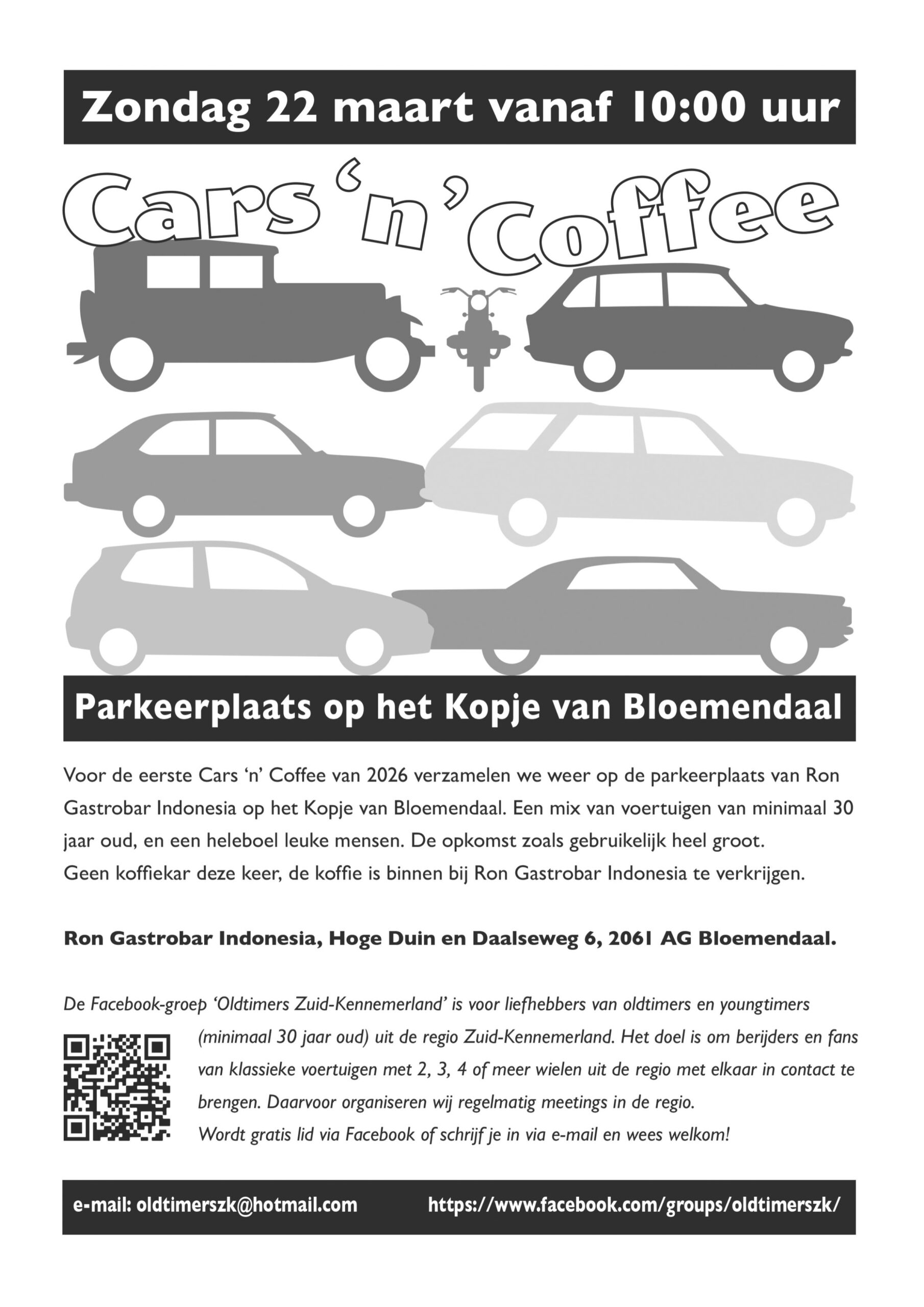 Cars ‘n’ Coffee in Bloemendaal