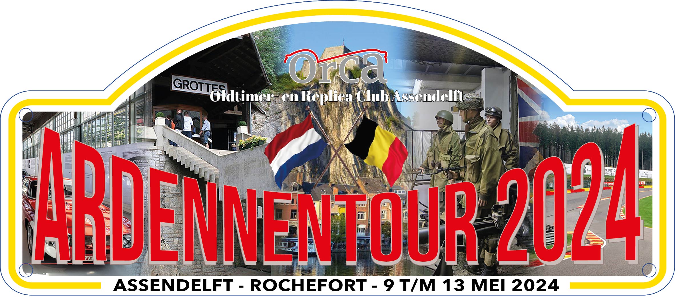 Hemelvaartsdag in de Belgische Ardennen.